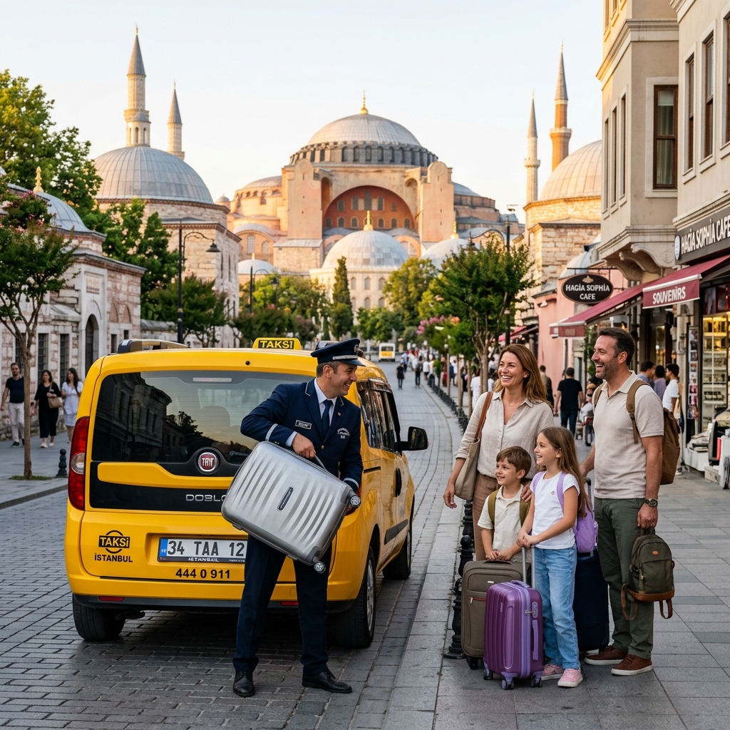 İstanbul Havalimanı Sarı Taksi Transfer Yolcu Hizmeti